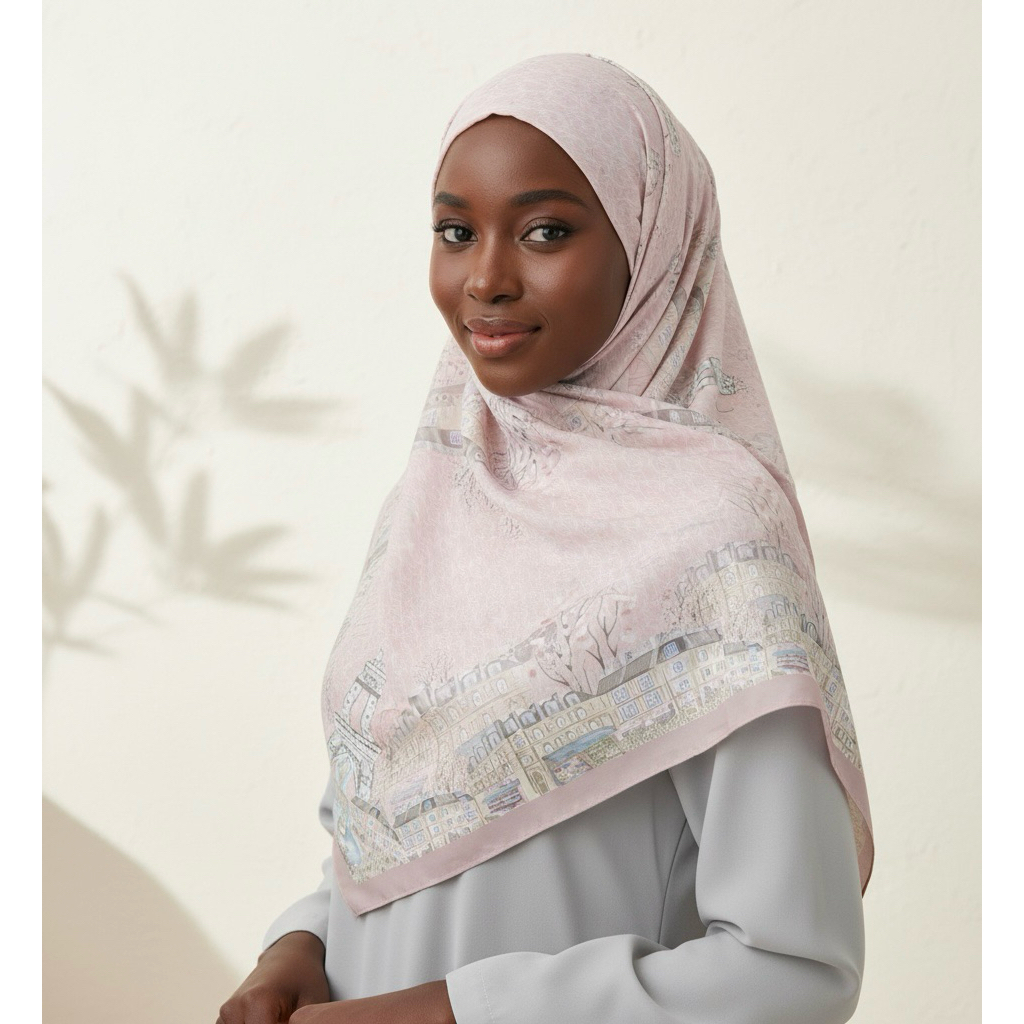 Signature Scarf Paris 140x140 cm