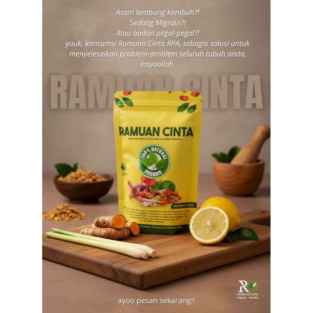 Ramuan Cinta Premium by RPA / Ramcin / Ikhtiar Promil / Diet / Detoksifikasi / Sebagai ikhtiar sehat