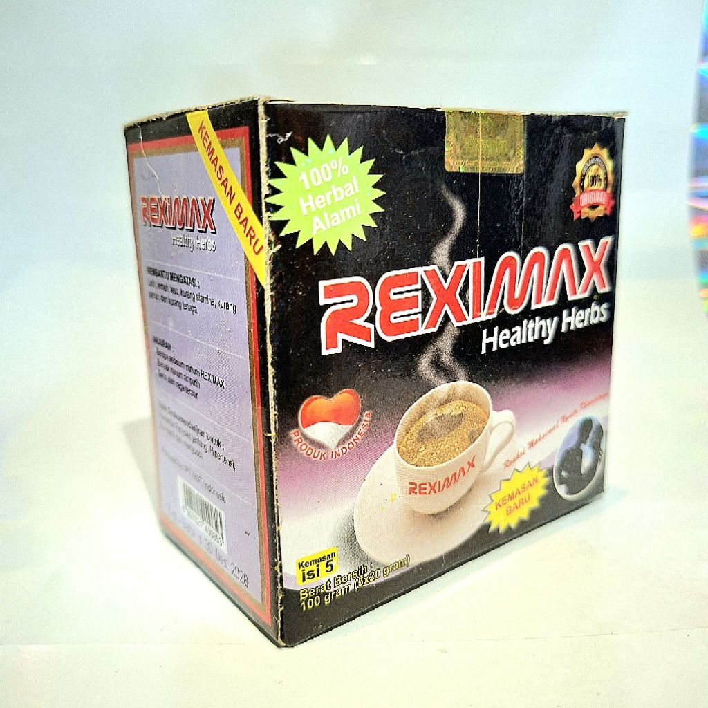 Kopi Reximax isi 5 Sachet Stamina Healty Herbs