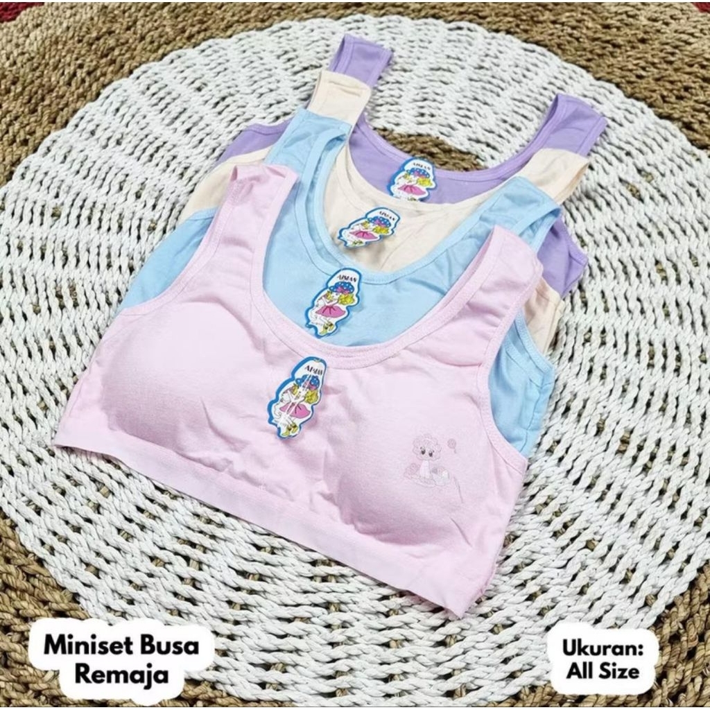 Pcs Miniset Remaja Busa Miniset SD Miniset SMP Miniset Anak Miniset Busa Miniset BH/BRA