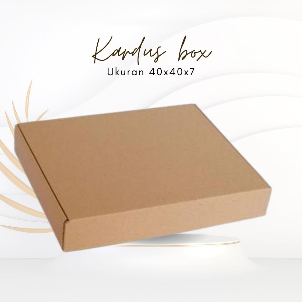 KARDUS BOX 40X40X7