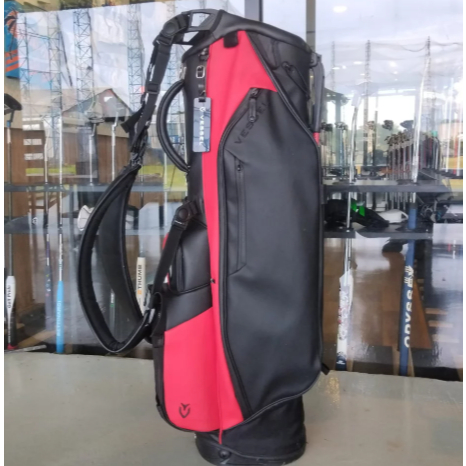 VESSEL Player IV Golf Stand Bag - Crimson Red
