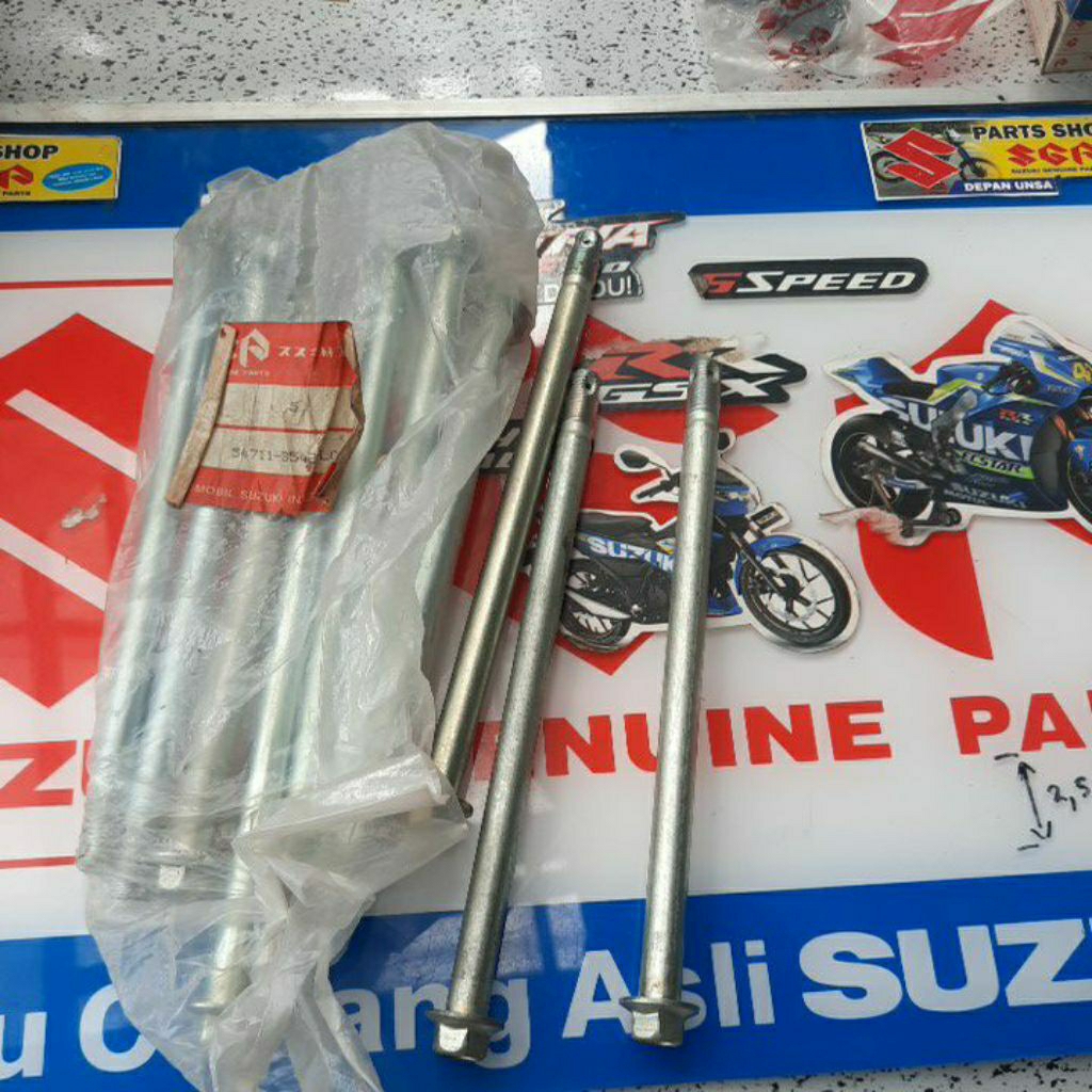 As roda depan suzuki RC 100 asli suzuki SGP
