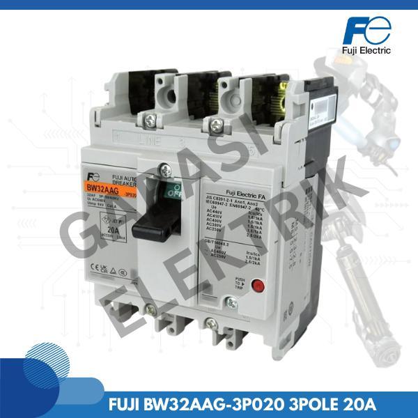 mccb nfb fuji BW32AAG-3P020 3pole 20a