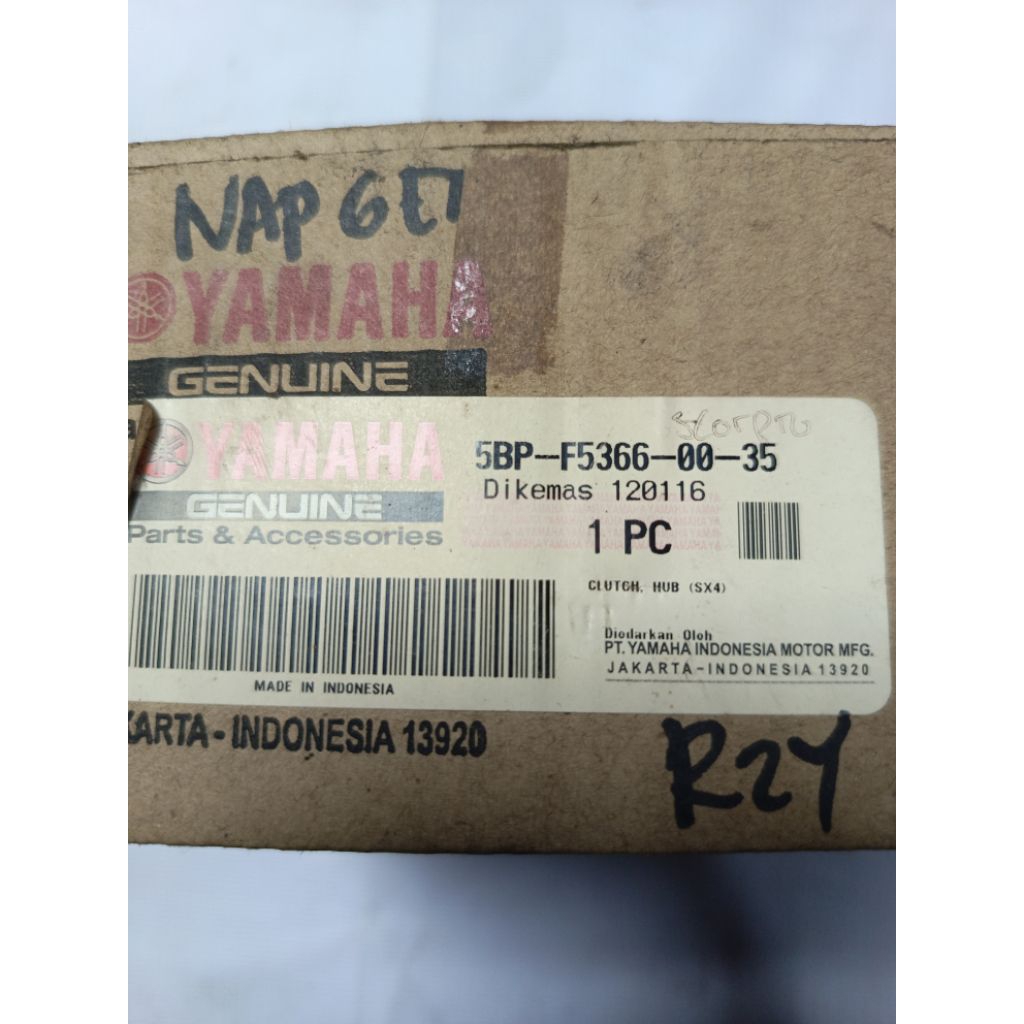 nap gear / dudukan gear SCORPIO YAMAHA 5BP-F5366-00-35