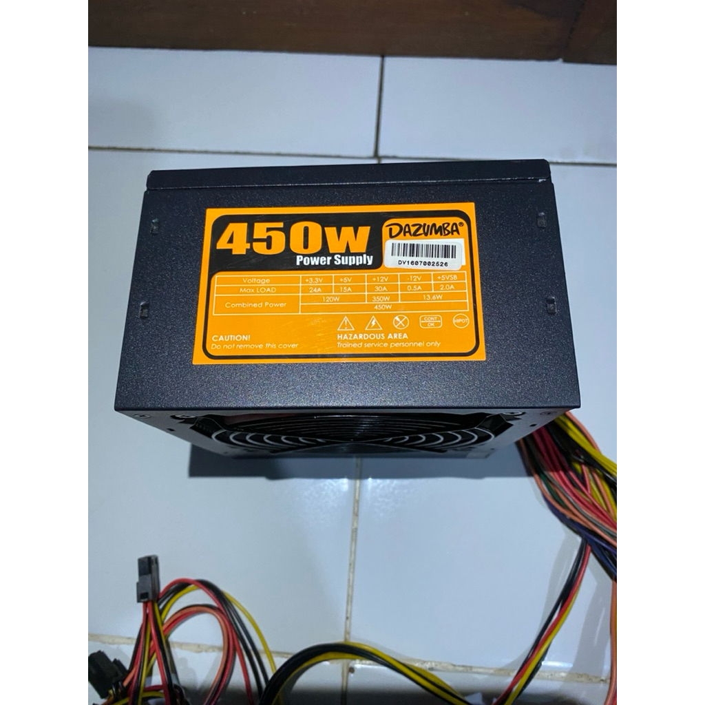 PSU DAZUMBA 450W | Power Supply PC 450W