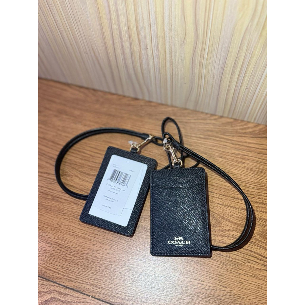 Coach Lanyard Black AUTHENTIC
