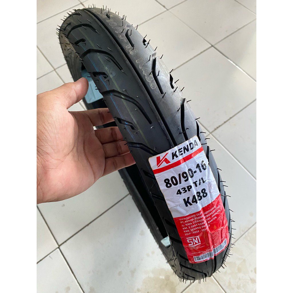 Ban kenda ring 16-80/90 K488 Tubeless