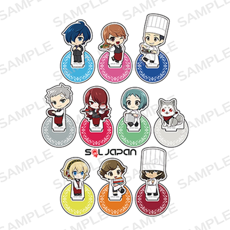 Persona 3 Reload P3R x Ikepri Canvas Collab Acrylic Stand Akihiko