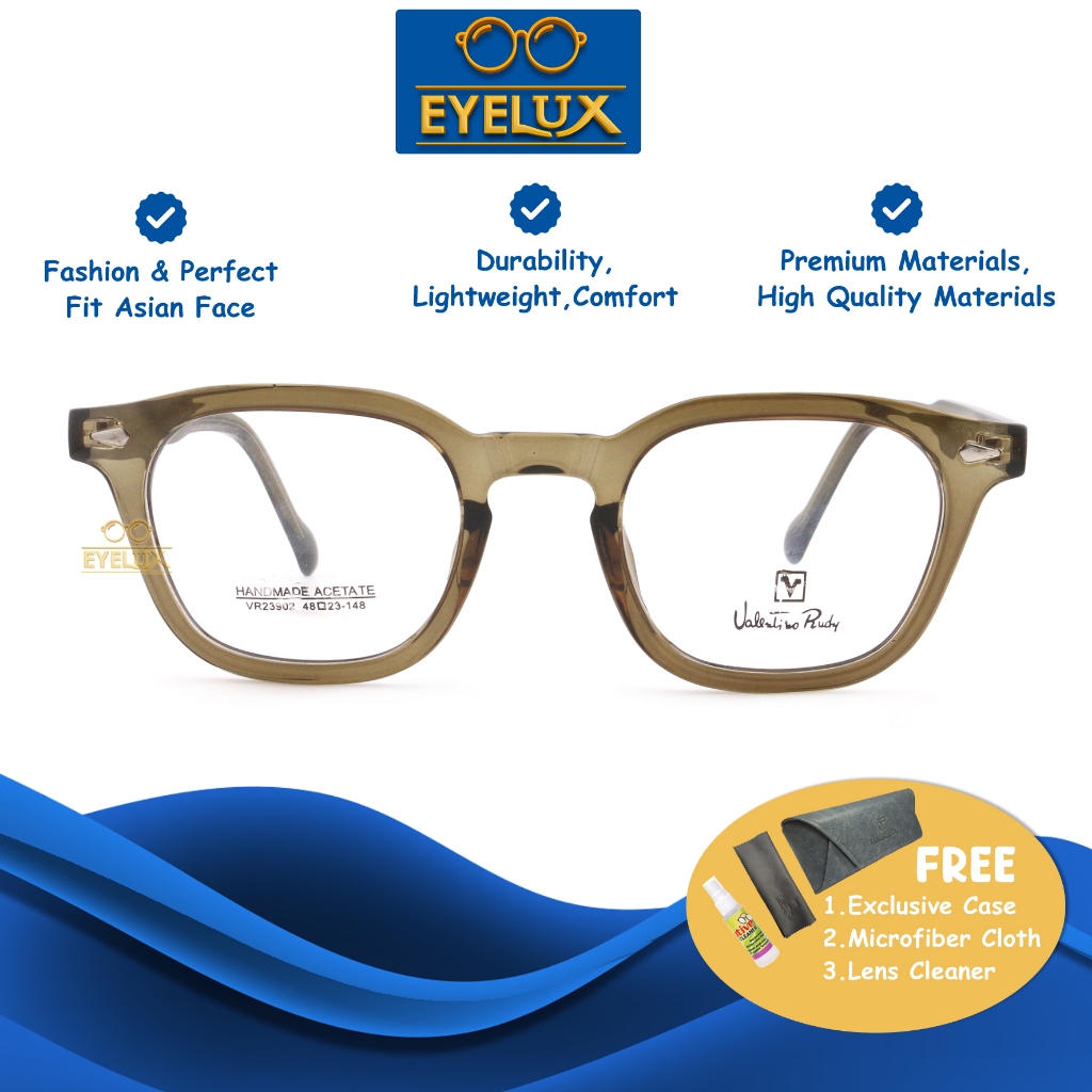 Valentino Rudy Eyewear / VAL VR-23902/ 48-23-148 / Frame Kacamata Valentino Rudy ORIGINAL