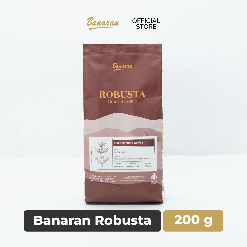 Kopi Banaran Robusta 200 gram (Bubuk)