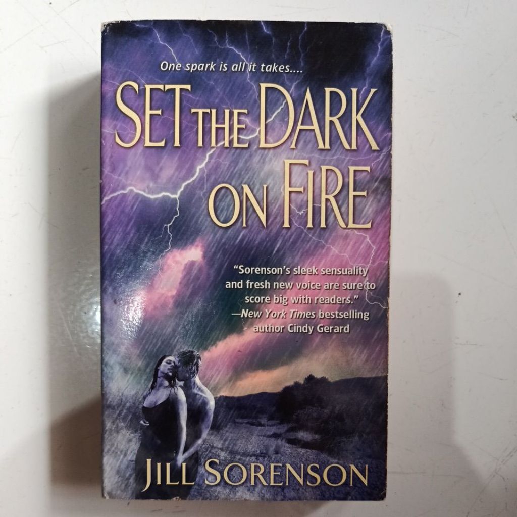 NOVEL ENGLISH Set The Dark On Fire by Jill Sorenson