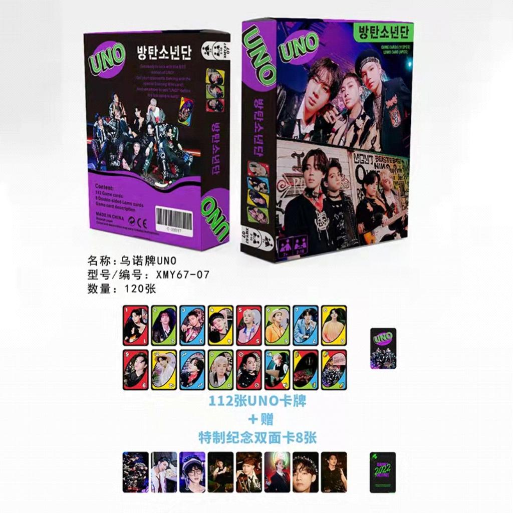 Kartu UNO BTS Version Playing Card Season Greeting
