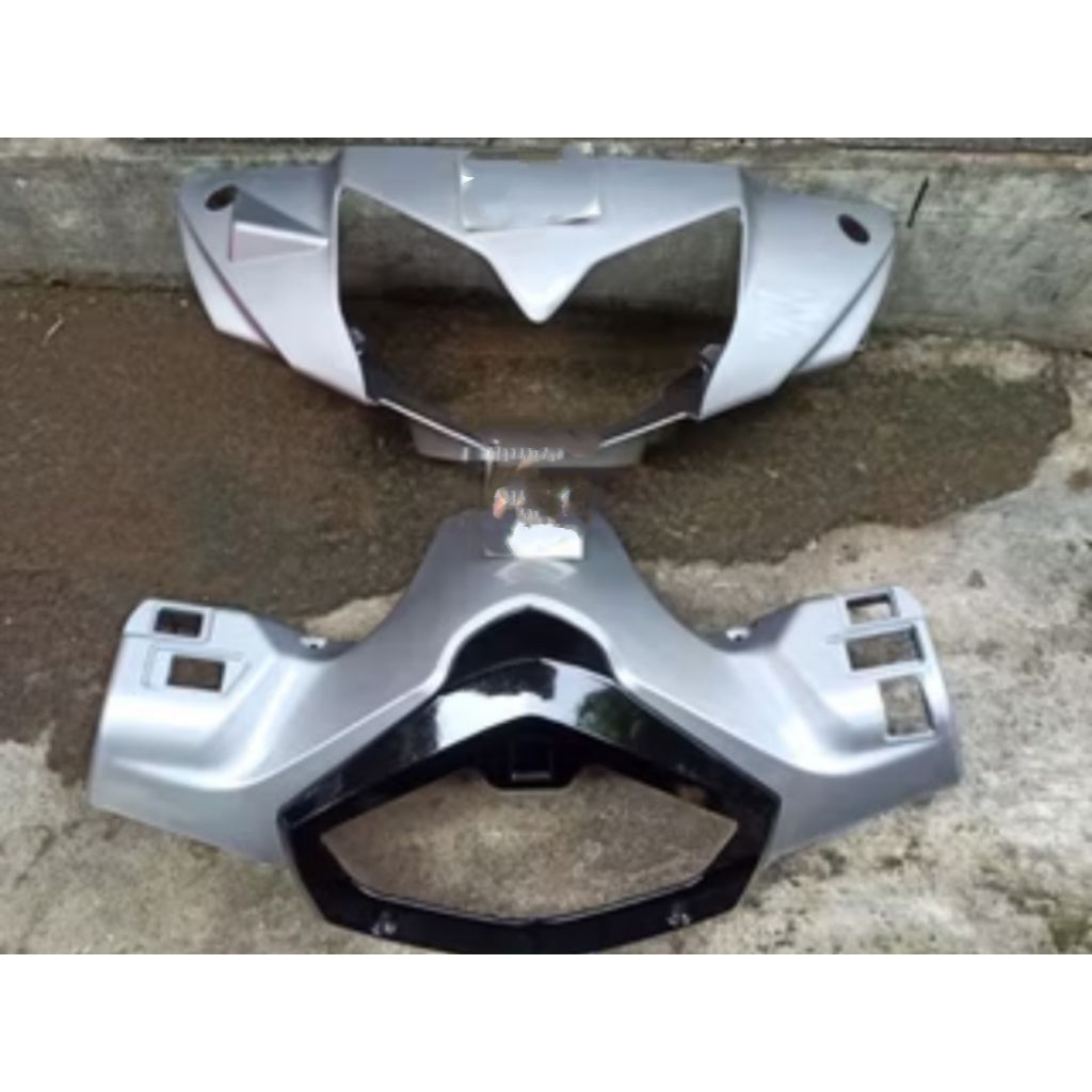 batok depan belakang shogun 125 new shogun 125 RR fi shogun 125 robot 2007 silver