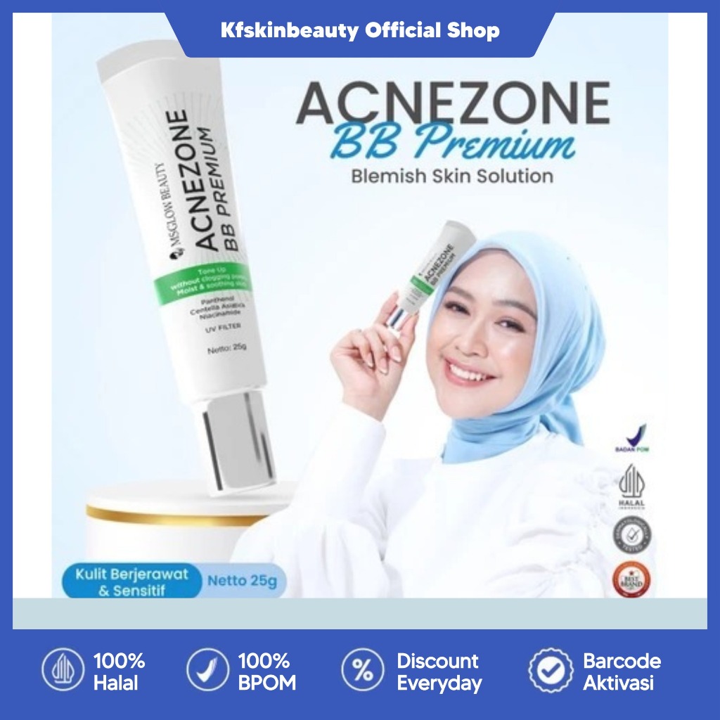 MS GLOW - Acne Zone Bb Cream - Acne Zone Bb Premium