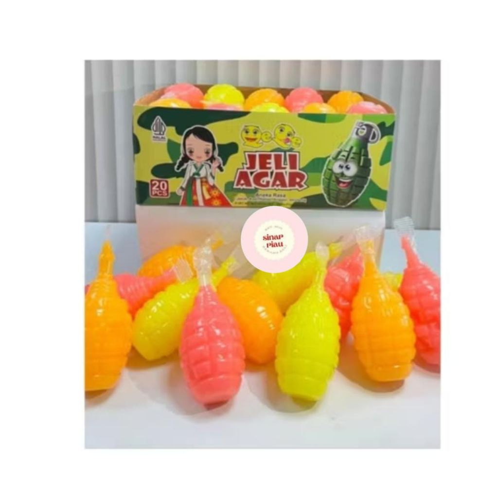 JELLY GRANAT MAINAN ANAK ISI 20 pcs