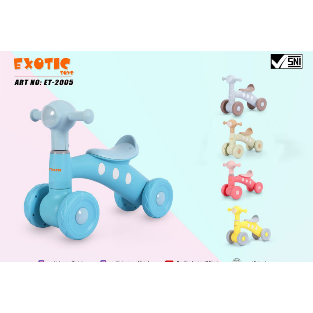 sepeda anak cowo cewe merek exotic et 2005