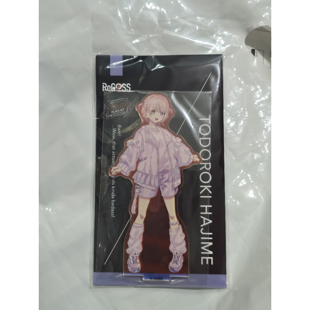 Hololive DEV_IS ReGloss Playlist Todoroki Hajime Acyrilic Stand
