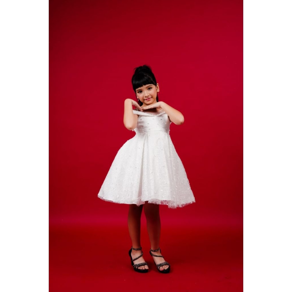 Gaun Anak Sabrina Tile