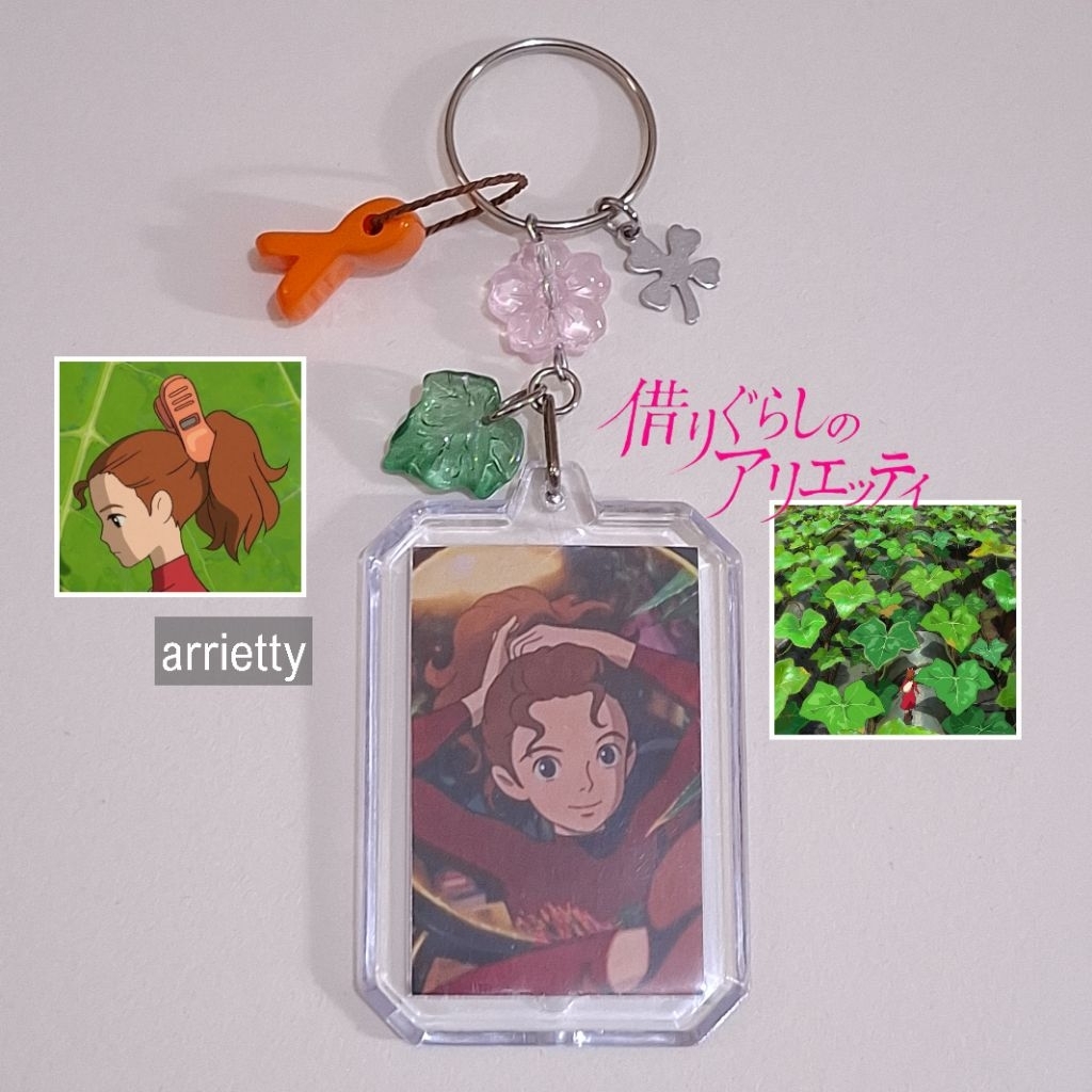 Arrietty Keychain | Miffy Keychain | Gantungan Kunci Ghibli