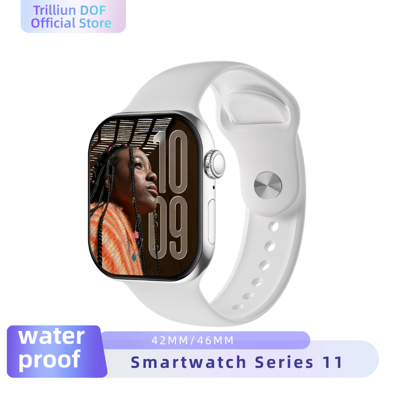 Trilliun DOF Official Store Watch Series 11 (42MM 46MM) Smart Watch Pria Wanita Watch Balasan Cerdas
