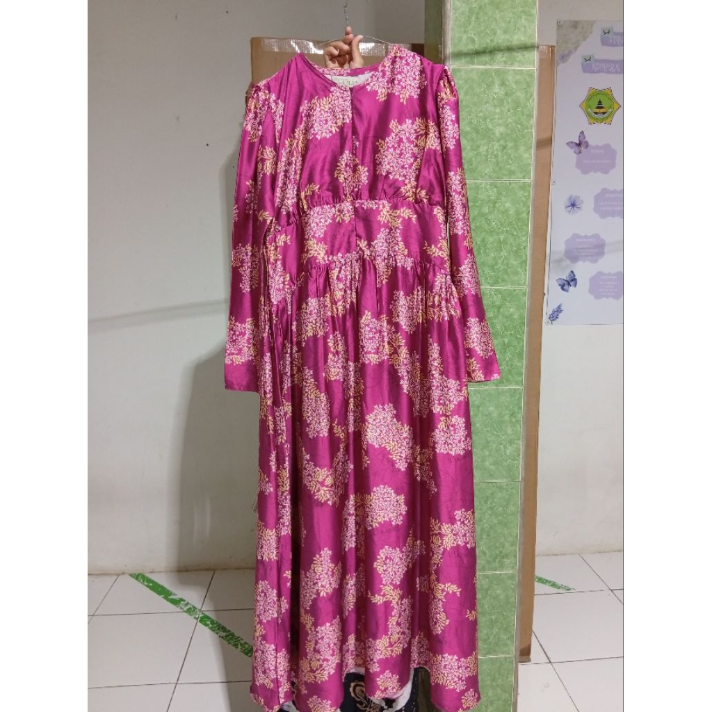 gamis vanila hijab size XL