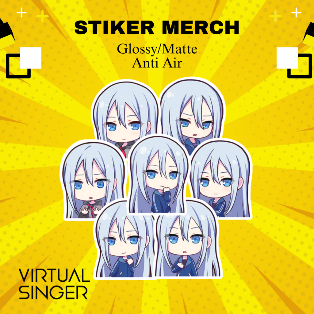 STIKER YOISAKI KANADE PROJECT SEKAI | STICKER MERCH KANADE PROSEKA VINYL GLOSSY ANTI AIR