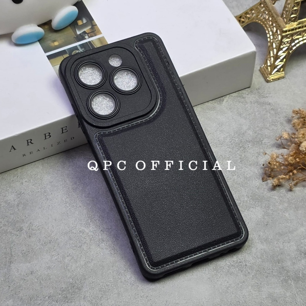 Tecno Spark 20 Tecno Spark 20C Tecno Spark 20 Pro Tecno Spark 20 Pro Plus Case Leather Pro Kamera Bl
