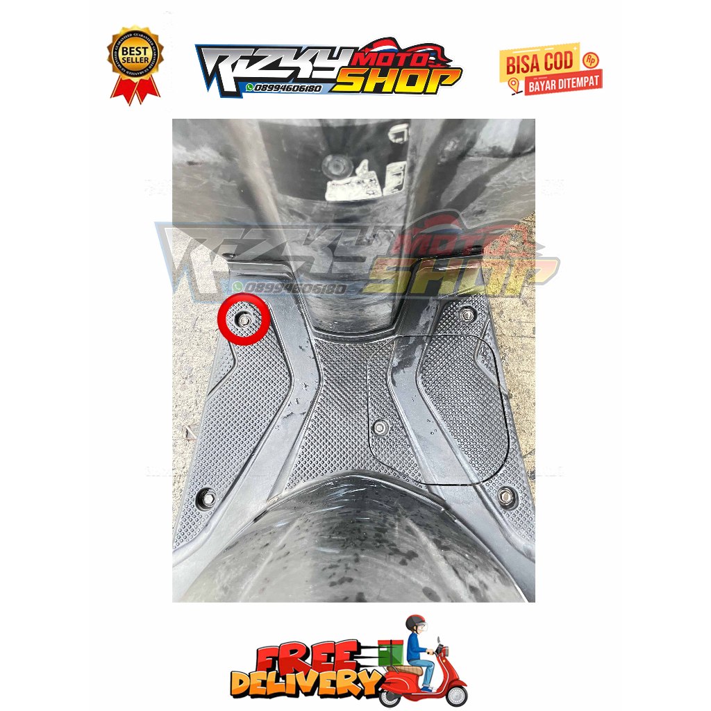 BAUT DEK INJEK ( 1 BAUT ) MODEL 2 KUNCI BIASA BEAT SCOOPY KARBU FI ESP SPACY VARIO 110 TECHNO CW TAH