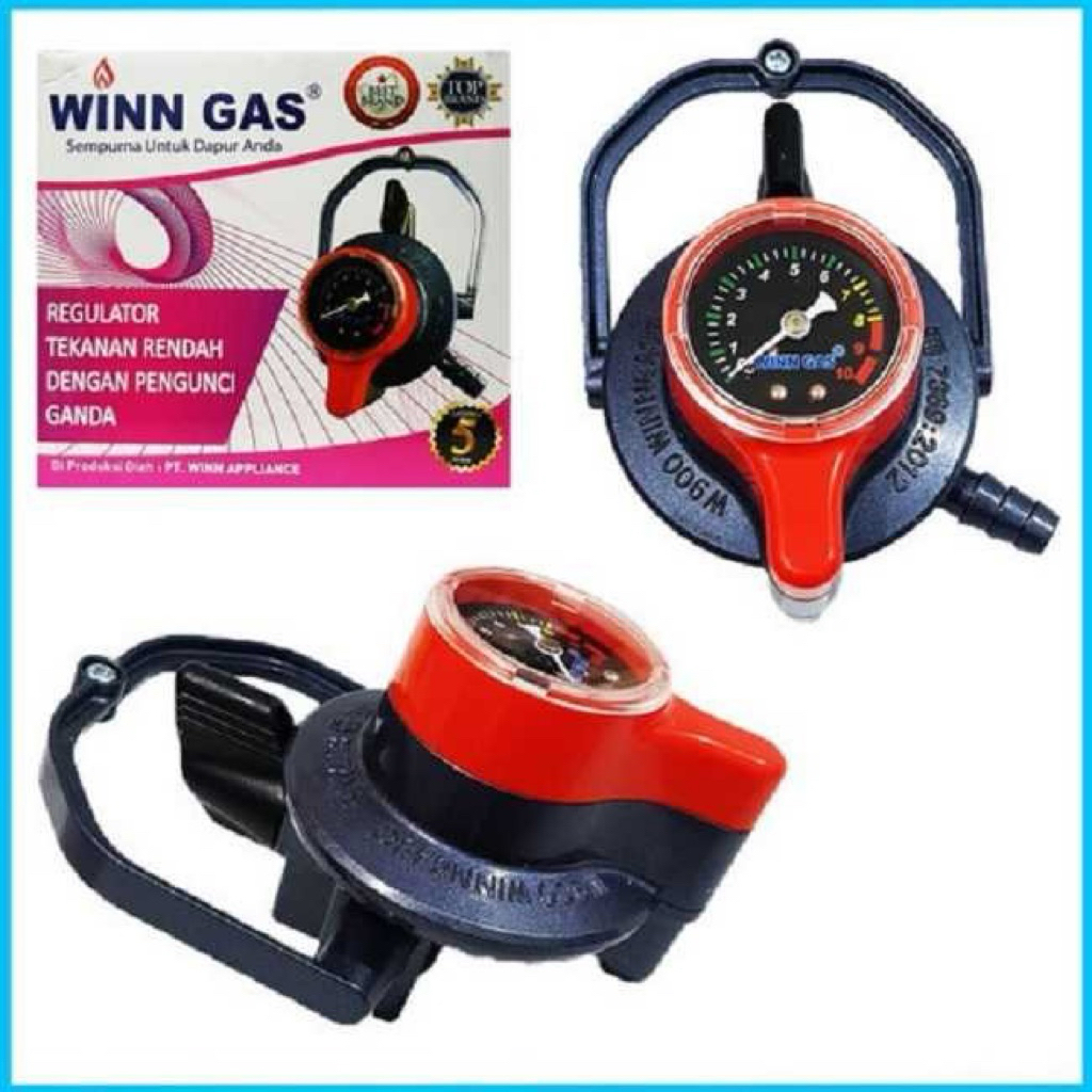 Regulator Kompor Gas WINNGAS + Pengunci ganda