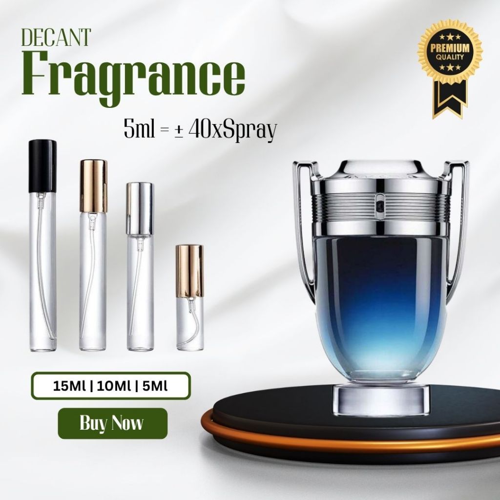 Decant Fragrance Pac* R*banne Invictus Legend EDP