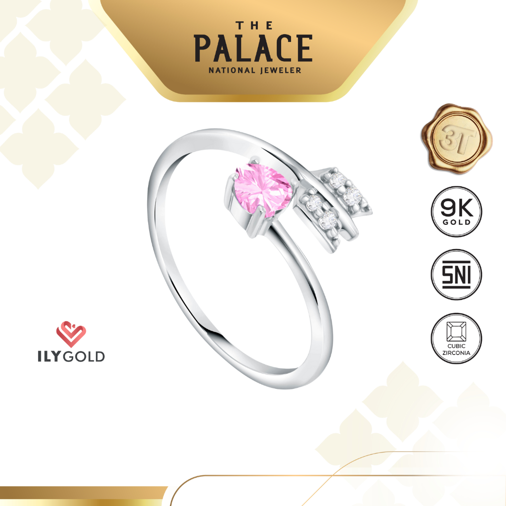 ILY GOLD Crush - Arrow Ring / cincin