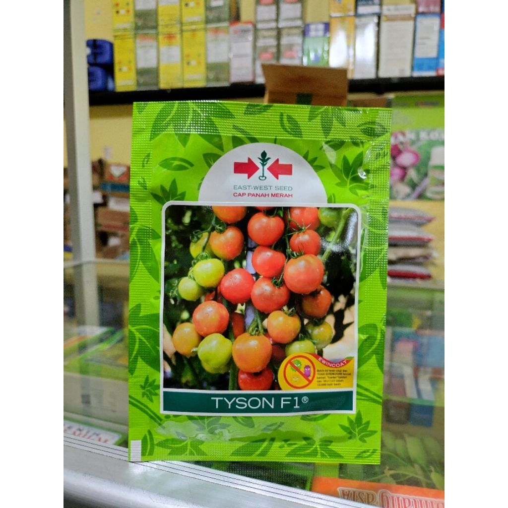 bwnih tomat panah merah TYSON F1 isi -+ 1.750 btr