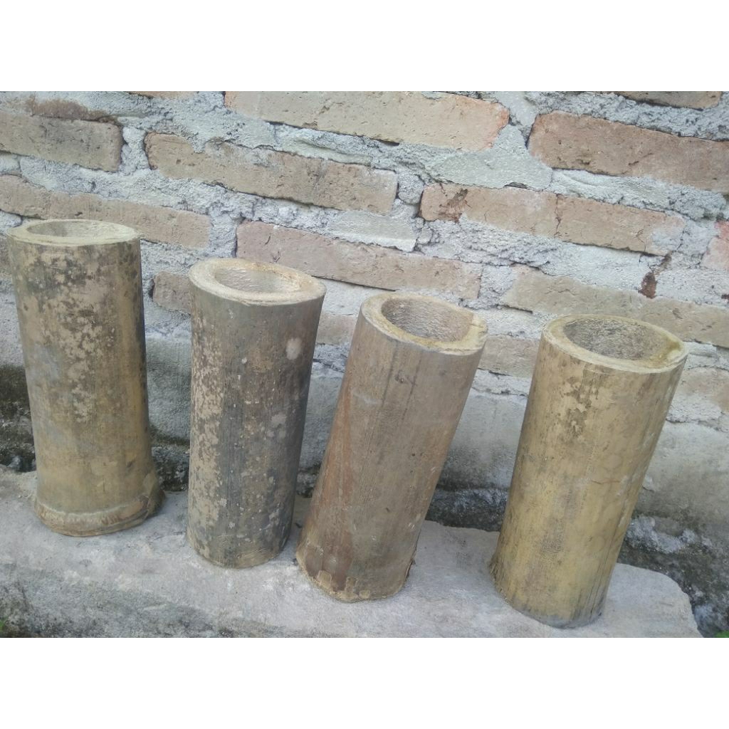 bambu petung kering isi 2 panjang 20 cm
