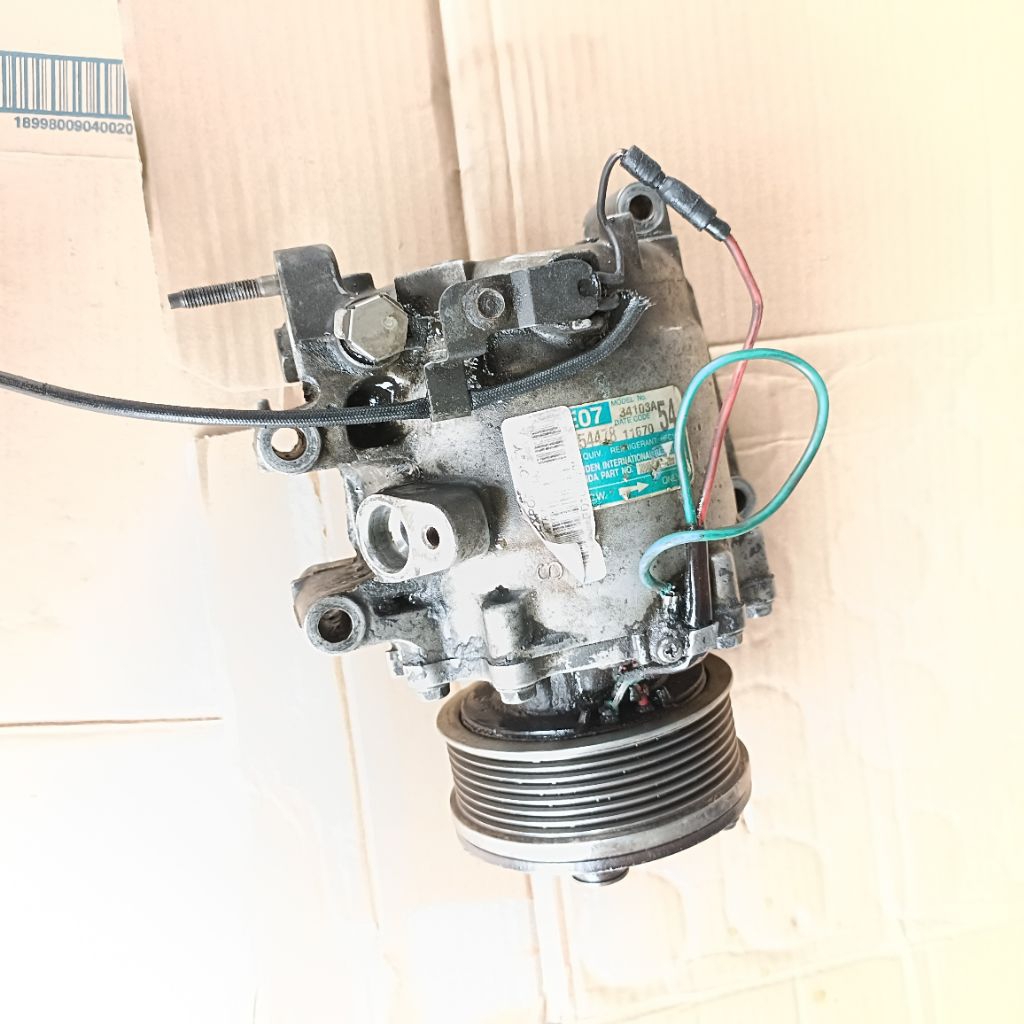 kompresor compresor dinamo ac acc original civic fd 1.8 2006-2011 crv gen 3 2.0 bekas copotan