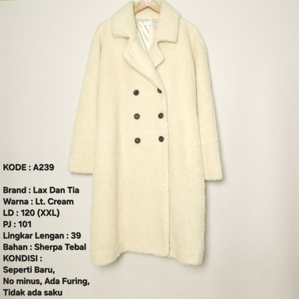 Coat, Long Coat Musim Dingin Jumbo Big Size Preloved 029