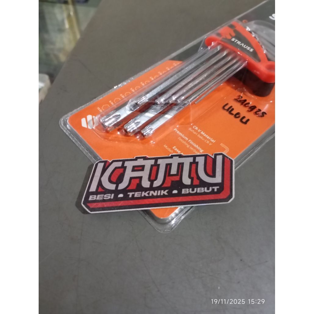 KUNCI L KOMBINASI STRAUSS / COMBINATION HEAD