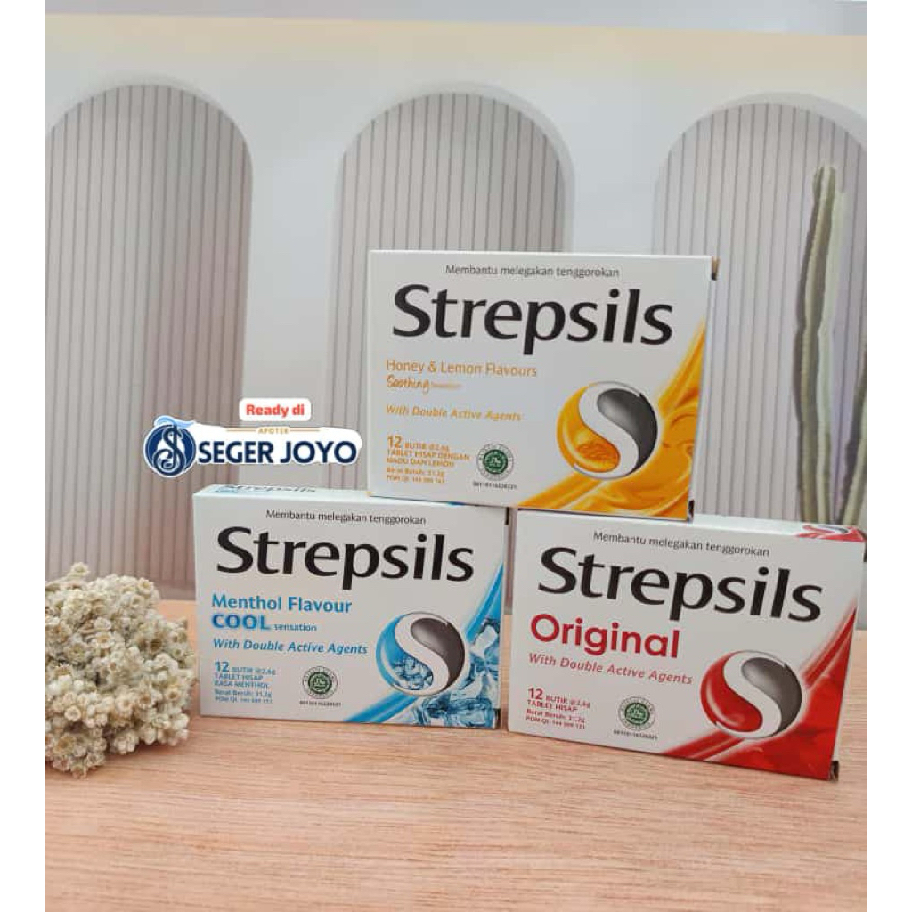 STREPSILS (Permen Sakit Tenggorokan - 6 Permen)