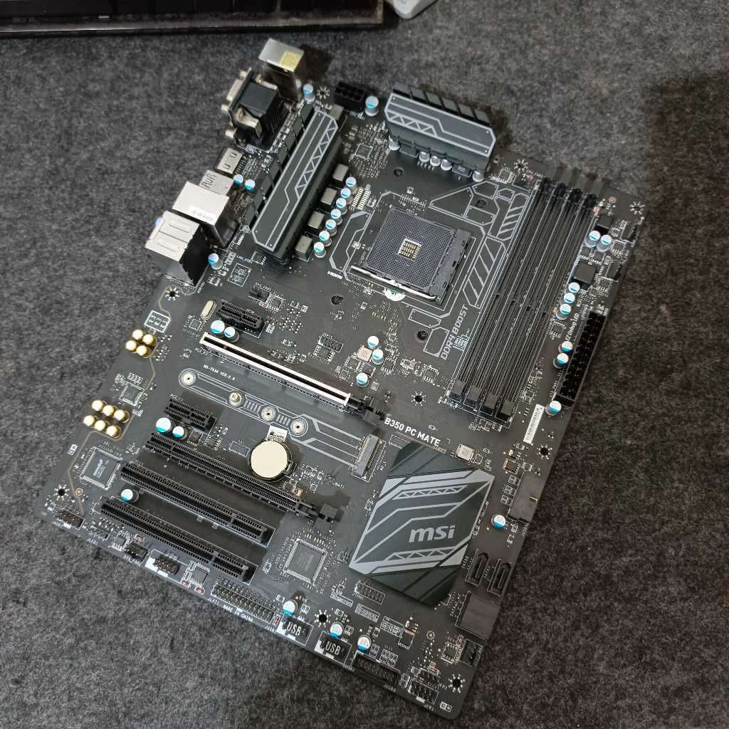 Motherboard B350 AMD AM4 Support Ryzen 5000 Series