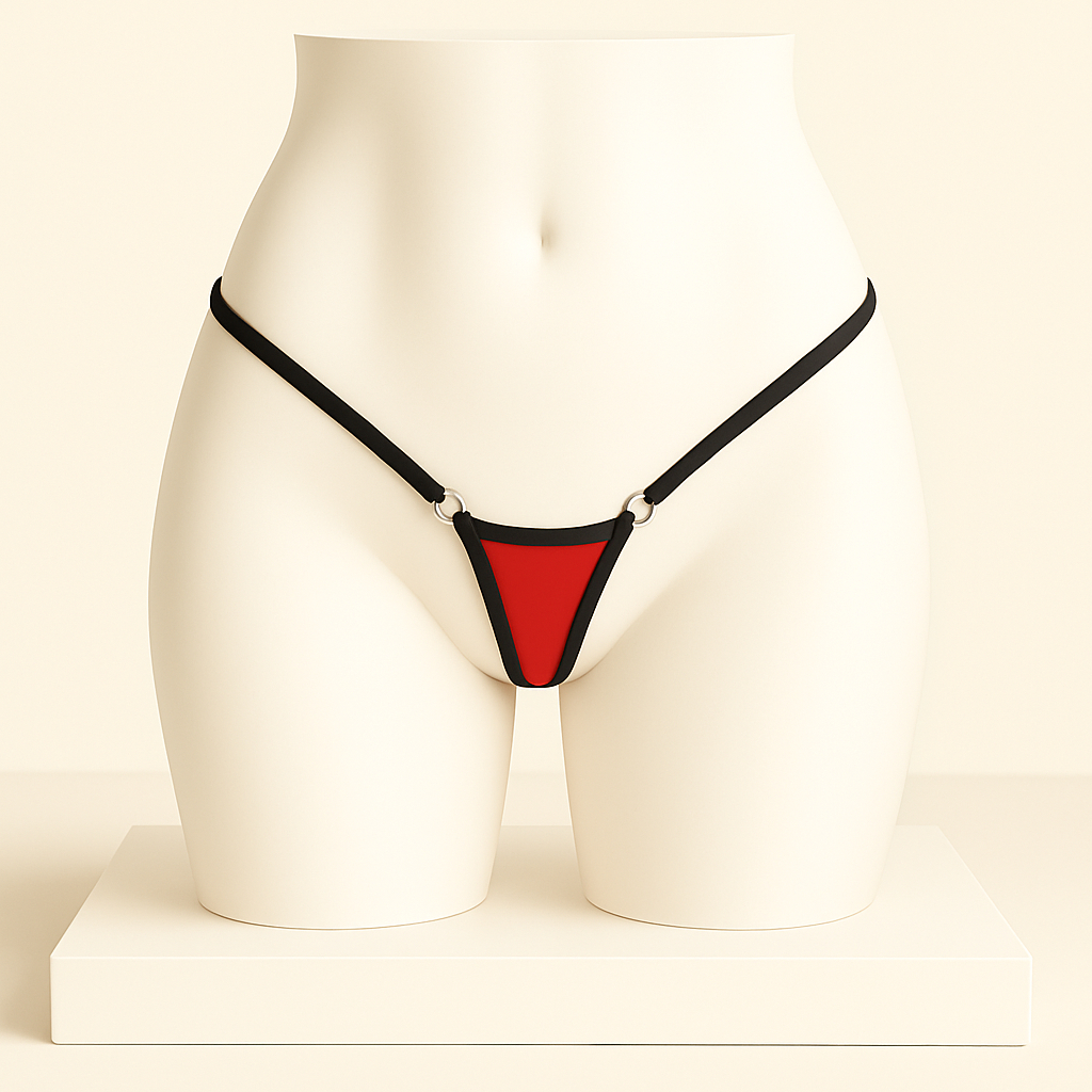 G String Thong Mini Ring Seksi / Celana Dalam Wanita Seksi 028