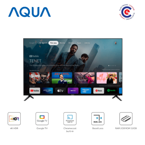 TV LED Aqua Google TV 43 Inch - 43K85F Smart TV Digital