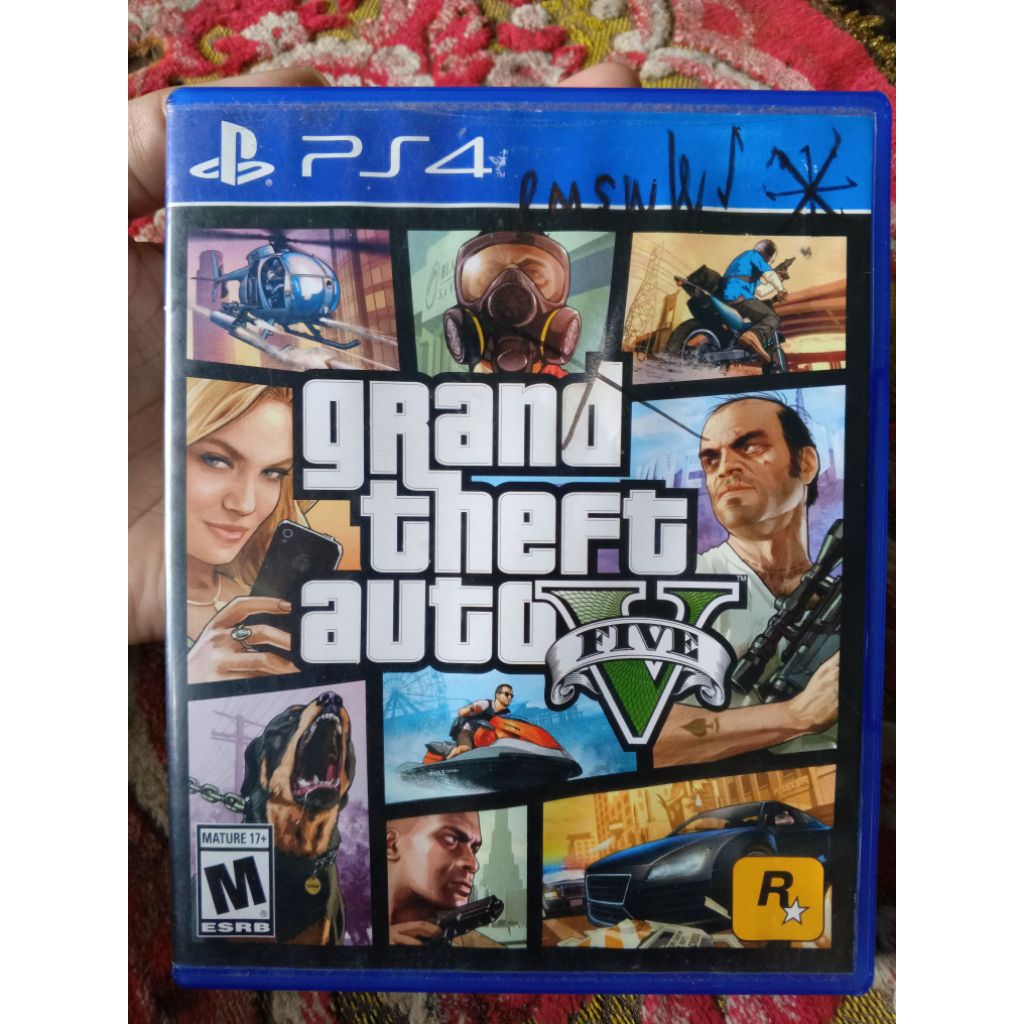 Bd kaset GTA V 5 ps4