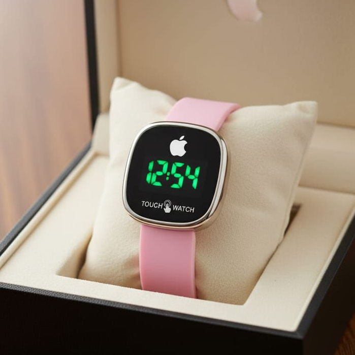 jam tangan wanita digital anti air touch screen ori