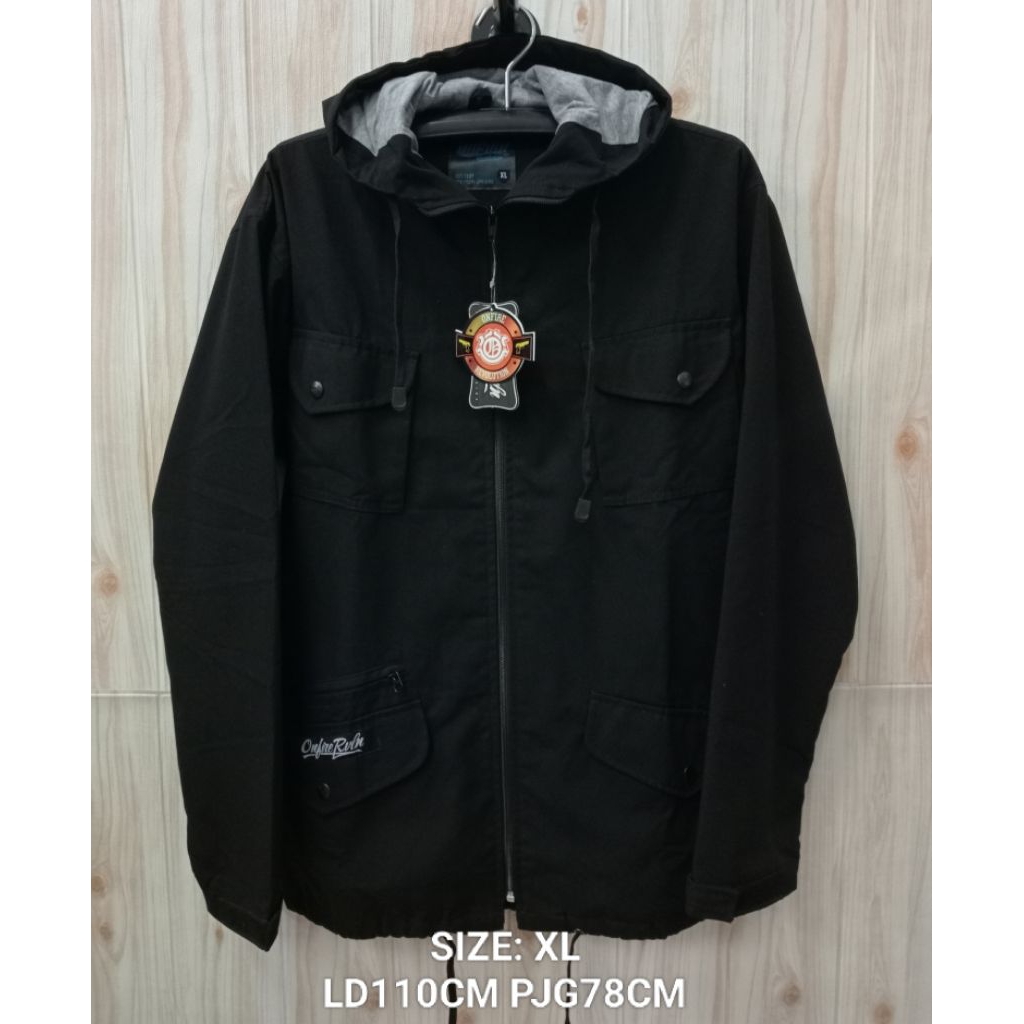 JACKET CANVAS PRIA JACKET DISTRO ONFIRE ORIGINAL