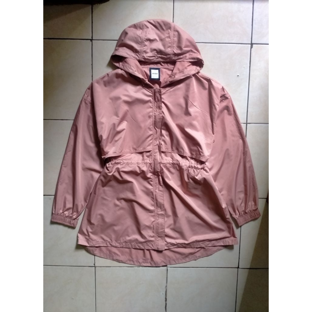 jacket long Andar dusty pink