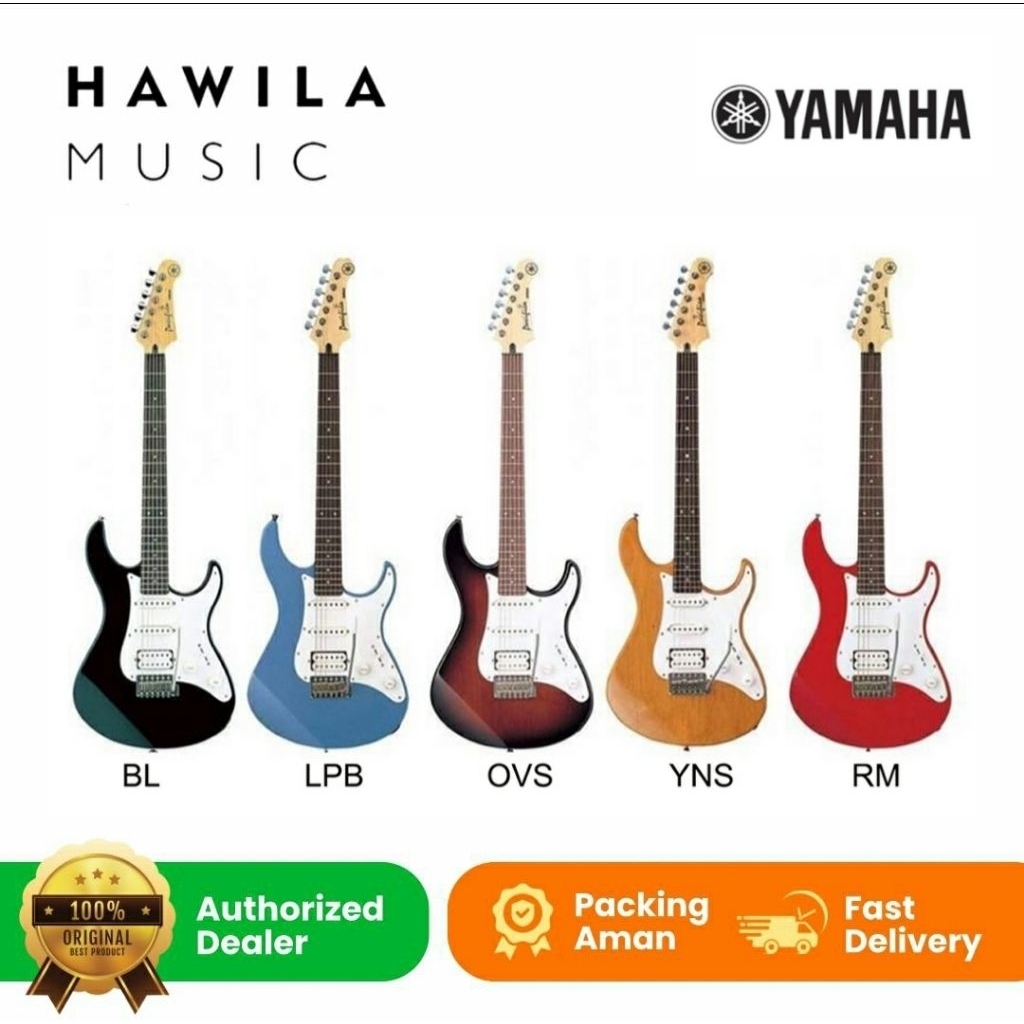 Guitar Electric Gitar Elektrik YAMAHA Pacifica PAC 112 J , Yamaha PAC112VM , Yamaha PAC112V ORIGINAL