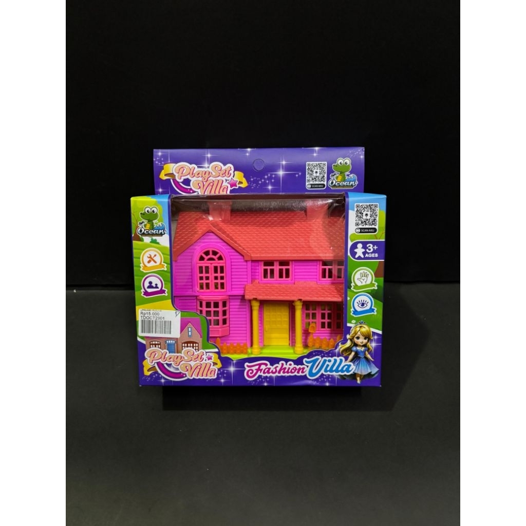 DREAM HOUSE, PLAY SET VILLA// MAINAN RUMAH RUMAHAN ANAK// MAINAN RUMAH  VILLA