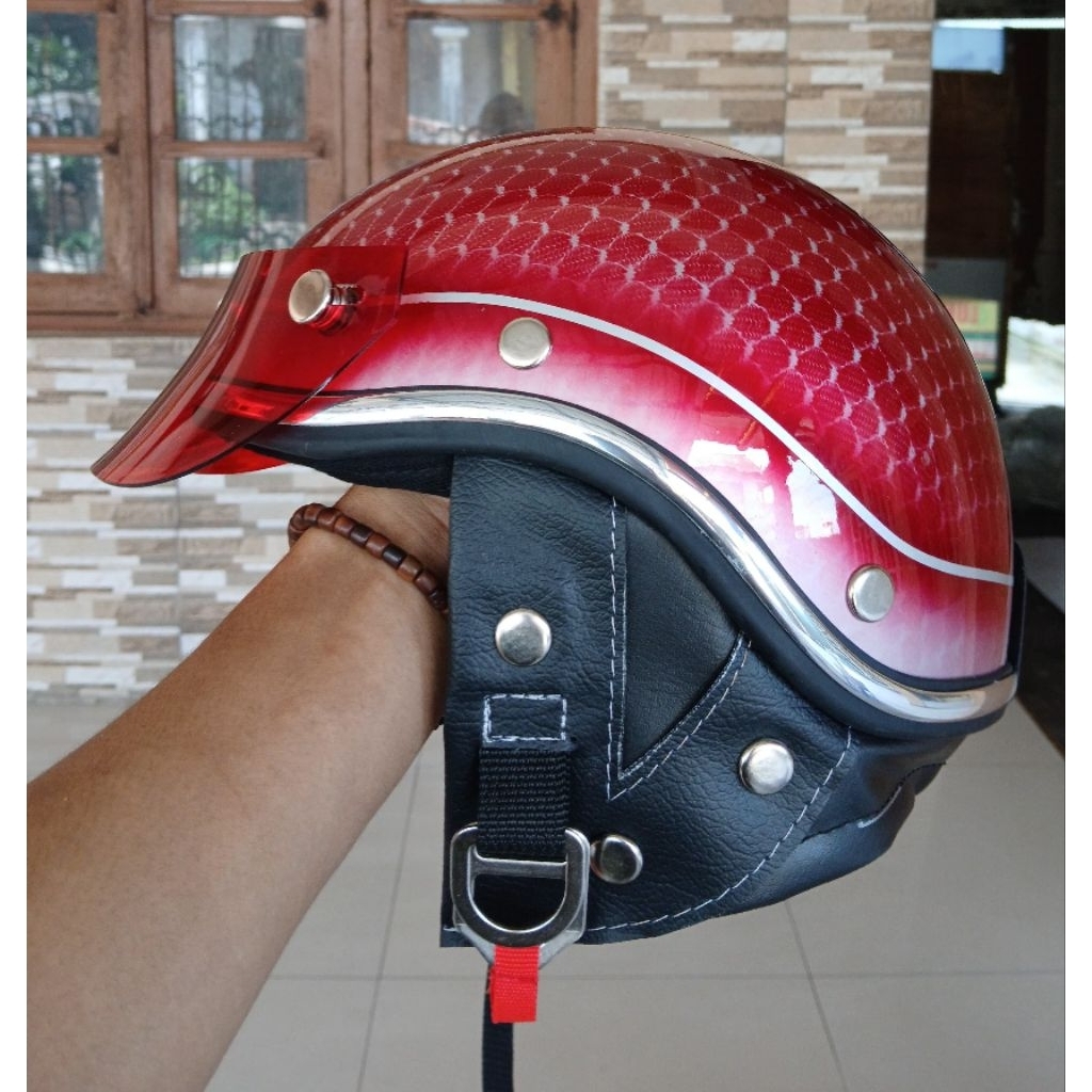 HELM CHIP JAPAN RAW (Gratis Ped)