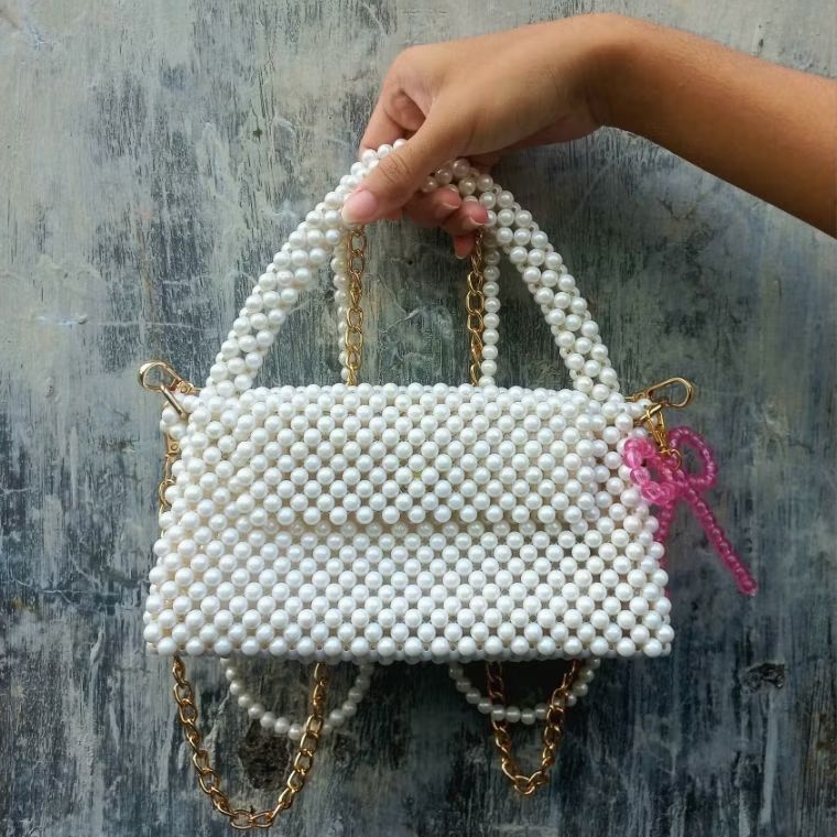 KALYCA Pearl Bag (Tas Mutiara / Tas Manik Manik / Tas Monte)