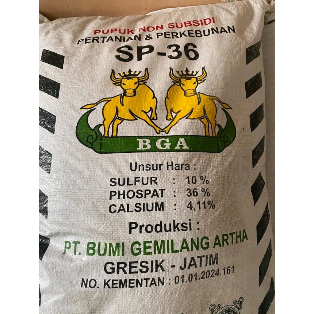 Pupuk Sp 36 pembenah unsur hara tanah 1kg